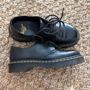 Dr. Martens 1461 Bex Black Leather Oxfords